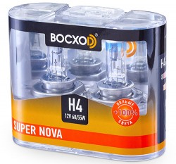 Лампа (Super Nova + 100 %) H4 12V 60/55W