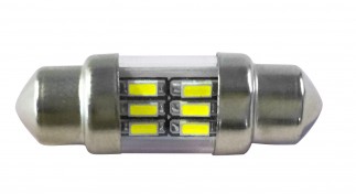 Светодиодная лампа 12V 1,6W STANDARD (10W Festoon 31mm)
